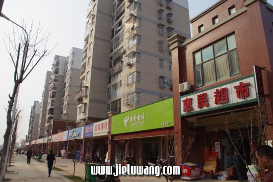 新建成的住宅楼